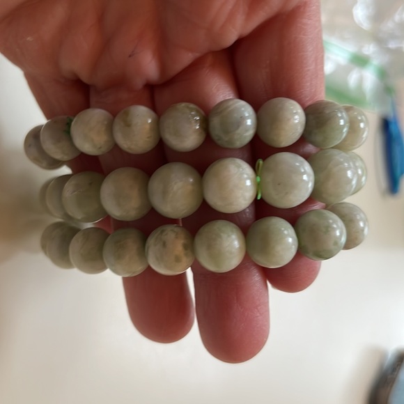 Crystal Beaded Bracelets, 3 Pack - Picture 2 of 3